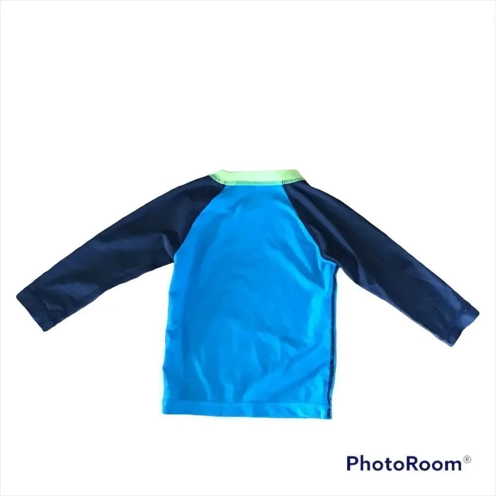 Tea Colorblock Long Sleeve Rashguard 12-18m